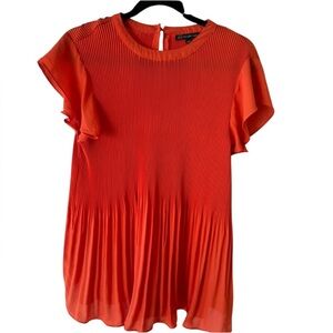New Adrianna Papell orange blouse